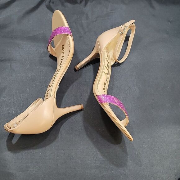 BRAND NEW SAM&EDELMAN HIGH HEEL STILETTOS OPEN TOE SANDAL - Picture 13 of 15